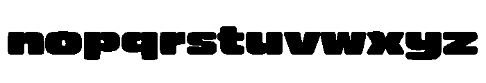 Boldigo Font LOWERCASE