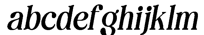 Bolding Century Italic FONT