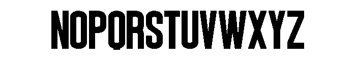 Bolding Regular Font LOWERCASE