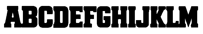 Boldist Font UPPERCASE
