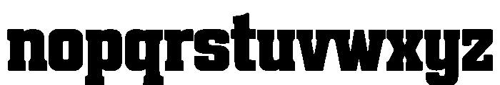 Boldist Font LOWERCASE