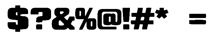 Boldium Font OTHER CHARS