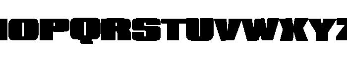 Boldium Font UPPERCASE