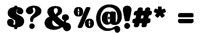 Boldiva Font OTHER CHARS