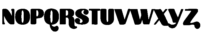 Boldiva Font UPPERCASE