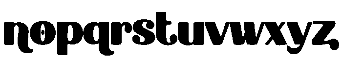 Boldiva Font LOWERCASE
