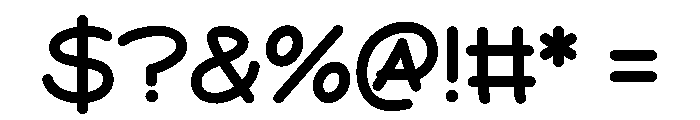 Boldix Font OTHER CHARS