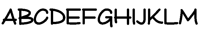 Boldix Font UPPERCASE