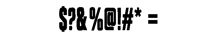 Boldline Stark Font OTHER CHARS