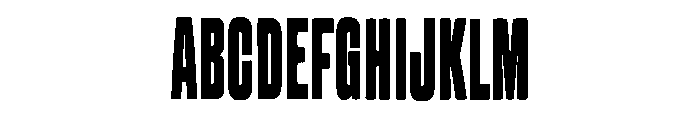 Boldline Stark Font UPPERCASE