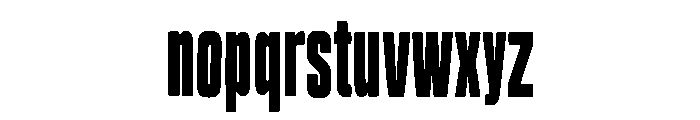 Boldline Stark Font LOWERCASE