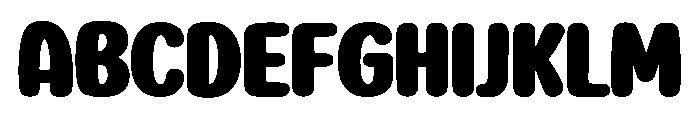Boldly Endure Font UPPERCASE