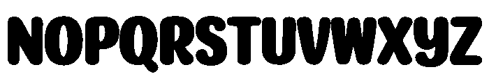 Boldly Endure Font UPPERCASE