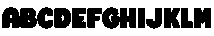 Boldly Playful Font UPPERCASE