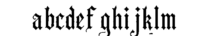 Boldmere FONT