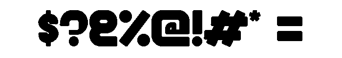 Boldness Wall Regular Font OTHER CHARS