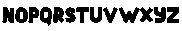 Boldness Wall Regular Font LOWERCASE