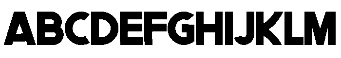 Boldon Regular Font UPPERCASE