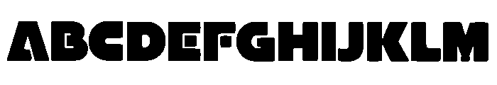 Boldon Font UPPERCASE