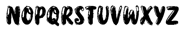 Boldoodle Font UPPERCASE