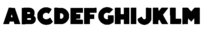 Boldora Regular Font UPPERCASE