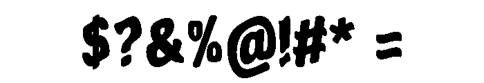 Boldora Font OTHER CHARS
