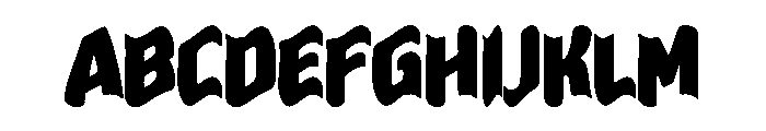 Boldora Font UPPERCASE