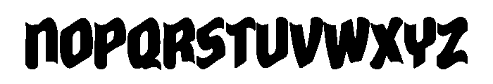 Boldora Font UPPERCASE