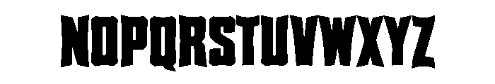 Boldra Font UPPERCASE