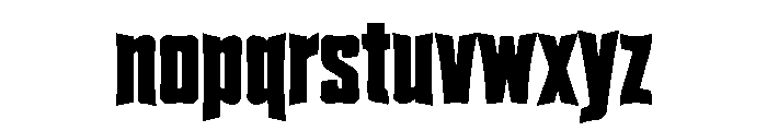 Boldra Font LOWERCASE