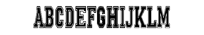 Boldvintage 1 Font UPPERCASE