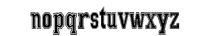 Boldvintage 1 Font LOWERCASE