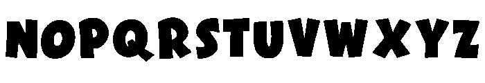 Boldy Kids Regular Font UPPERCASE