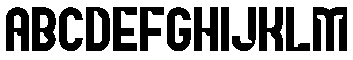 Boldy Moon Font UPPERCASE