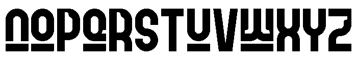 Boldy Moon Font LOWERCASE