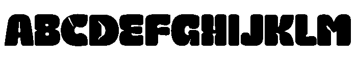 Boldyne Font UPPERCASE