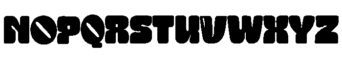Boldyne Font UPPERCASE