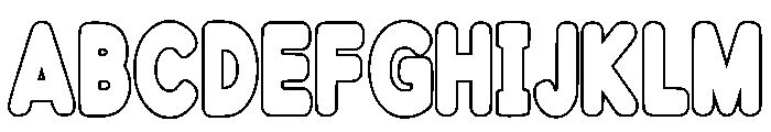 Boled Outline Regular FONT