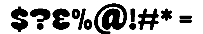 Boleuga Font OTHER CHARS