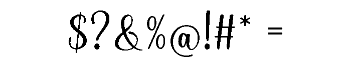 Bolgine Font OTHER CHARS