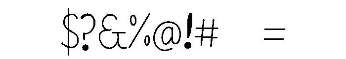 Bollen Font OTHER CHARS