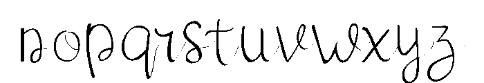 Bollen Font LOWERCASE