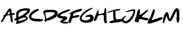 Bollu Font UPPERCASE