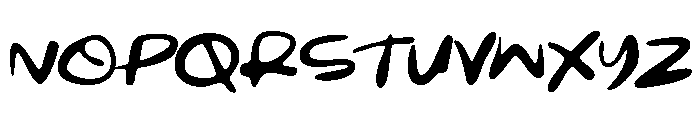Bollu Font UPPERCASE
