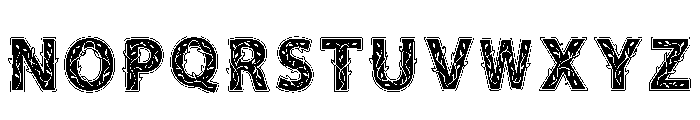 Bolted Regular Font UPPERCASE
