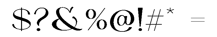 Boltova Font OTHER CHARS