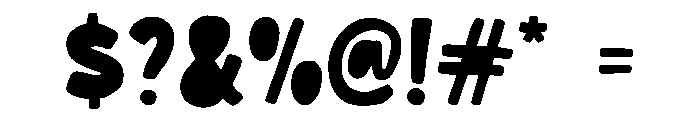 Bolva Hema Regular Font OTHER CHARS