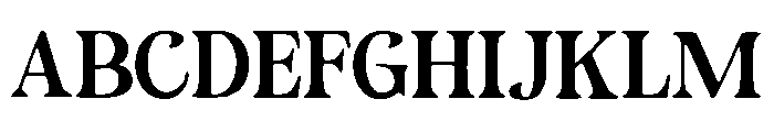 Bolwarra Font UPPERCASE