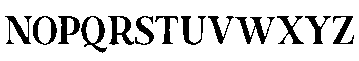 Bolwarra Font UPPERCASE