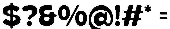 Bolze Font OTHER CHARS